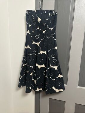 The Limited Black and Cream Dress with Contrast Trim